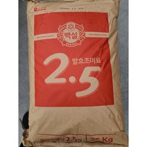 씨제이제일제당 발효조미료 핵산 2.5 25kg, 2.5kg, 1개