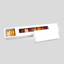 마카롱 상자 (x 5개), 화이트