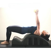 스파인코렉터 아크바렐 필라테스 요가 기구 코어 허리 운동 소도구 홈트, 핑크