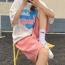 핫핑크바지 핑크 스키니 팬츠 숏팬츠 로즈레드 바지 딸기우유 하비 형광 벚꽃 분홍