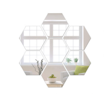 6각 아크릴 거울 63x110x126mm, 금색