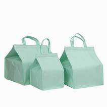 보냉백 케이크가방 디저트가방 피크닉백 (당일발송), 화이트(무광택)