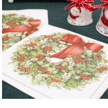 크리스마스 냅킨 테이블 예쁜 냅킨아트 20ea (폴란드), 8.레드플라워