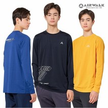 에어워크 주니어 레터링 기능성 긴팔 티셔츠 3종 택1
