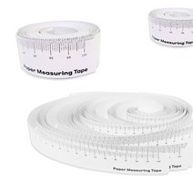 1m 키 물건 길이 측정 종이 줄자 (20장입)
