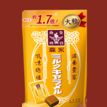 모리나가 일본 간식 밀크 카라멜 132g 추억의 과자 달콤한, 밀크 캐러멜 132g x1개