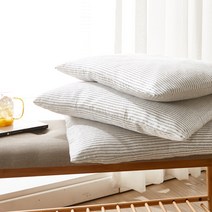 로프트가든 스트라이프 인견방석