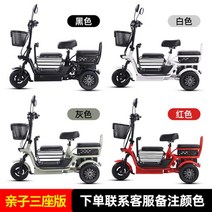 세발 전기자전거 YY 소형 전기 세발 자전거 가정용 접이식 배터리 자동차 신제품, 14 Lithium battery 20A, 한개옵션1
