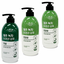 [본사생산마감!] 프레시팝 탈모완화케어 제주녹차 샴푸, 제주녹차 우려낸트리트먼트300ml