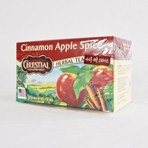 셀레스티얼 애플시나몬 티 과일차 Celestial 티백차, 총 수량