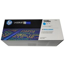HP 정품토너 Color Laserjet Enterprise M553X 파랑 (No.508A), 1개