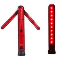 led 충전식 주간 야간 안전 교통 경광봉 지시봉 진행 방향 화살표 JT01, 2개