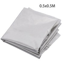전자파 전자파차단 전자파차단스티커 보호필름 1m emf 보호 패브릭 안티 방사선 차단 rfid 신호 wifi emi lf rf 높은 차폐 전도성 패브릭 천, 로즈 골드