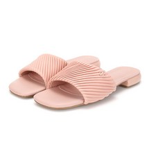 바바라(슈즈) 바바라 양가죽 쿠션 슬라이더 슬리퍼 BBG339PK