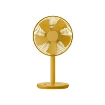 플마제 선풍기 순환 팬 서큘레이터 일본 저소음, 옐로우