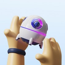휴대용 미니가습기 에어메이드가습기 USB 가정용 우주선 가습기추천, 흰색, 충전식