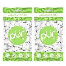 퍼검 아스파탐 프리 쿨 민트 글루텐 프리 비건, 80g, 2개