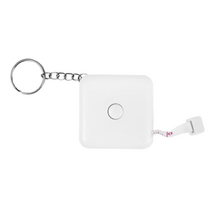 휴대용 줄자 2m 피팅 사각 허리 측정 의류 다이어트