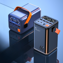 캠핑용 노트북 보조배터리 대용량 100000mAh 휴대용 고속충전 220V 여행 출장, 다크네이비 100000mAh