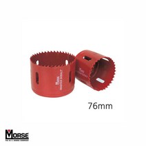 [RΘA] 모르스 바이메탈 홀쏘 규격 76mm 컷터 철판가공 리머 소형공작기계 롱타입 카타 드릴날 커터 플라스틱 목재 ▷_β5243Ea, 《β본상품》