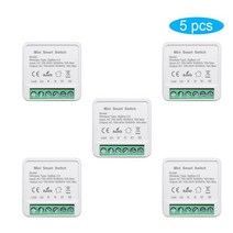 Tuya 스마트 지그비 스위치 모듈 홈 오토메이션 DIY 차단기 지원 2 웨이 제어 Alexa Google, 05 ZigBee Module 5pcs