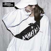 베러먼즈 캐주얼 레터링 힙색 미니 슬링백 보조 크로스백 파우치 여자 남자 허리 쌕 백 팩 빽 힙섹 숄더백