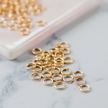 오링 연결링 열쇠고리 만들기 키링 O링 부자재 재료 C004, 실버6mm_10g(약90개)