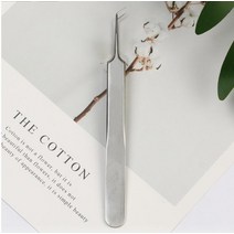 족집게 여드름 속눈썹 연장 니퍼 곡선 바늘 얼굴 관리, B형 GD13453