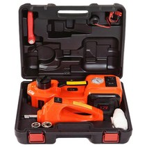 유압모터 31 전기 유압 자동차 잭 키트 5 충격 렌치 타이어 팽창기 내장 수리 리프트 도구, 03 orange set