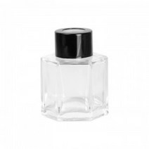 몰드몰 디퓨저용기 - 육각 디퓨저 용기 50ml _ 디퓨져용기 미니디퓨저용기, 실버무광캡