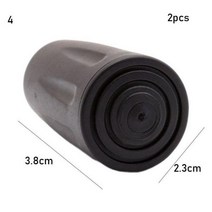 1 2pcs 블랙 노르딕 워킹 폴 트렉 텔레스코픽 Alpenstock Crutch 스틱 하이킹 액세서리, -2pcs Style 4