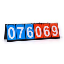 체육대회 경기용 세자리 점수판 스코어보드 다용도