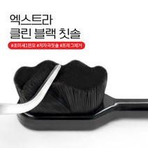 덴티럽 블랙 칫솔, 1set