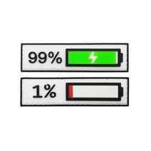 밀리터리 배터리패치, 1%, 1개