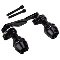 혼다 PCX125 포르자300 350 배기관 머플러 슬라이더 프론트 포크 가드 보호 튜닝, 배기관블랙(PCX）개