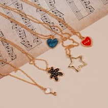 [쥬크박스] 블링블링패션목걸이(5개세트)