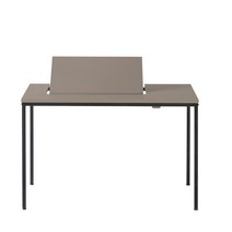 [까사미아] onion 메이플각도조절 책상, 그레이-블랙