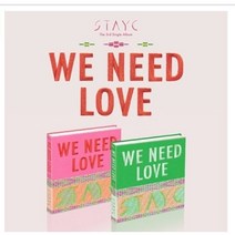 스테이씨 위 니드 러브 앨범 싱글 3집 WE NEED LOVE [버전선택], 2종세트[Love+Power], 포스터 받지 않음