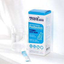 [한국베름]펫아이3000 포스트바이오틱스 열처리 유산균 사균체 분말형 (30개입)