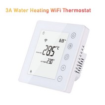 실내 온도 조절기 보일러 smart wifi 3a thermostat temperature controller water electric warm floor heating 가스, 전기 16a