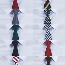 마롱패션 넥 타이 9Color 교복 유니폼 쇼핑몰 몰 여자