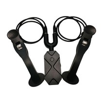 전화 화면 자동 클리커 게임용 듀얼 모드 라이브 방송 스마트폰, 12.2cmx9.2cmx3.2cm, ABS, 검은색