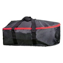 낚시 도구 가방 보관 미끼 보트 보호 이중 지퍼 캠핑 여행용 핸드백 운반, 58cmx30cmx20cm, 나일론, 검은색
