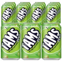 롯데칠성 탐스 제로 사과키위향 355ml, 30개