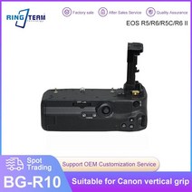FITRADE BG-R10 배터리 그립 인증 전원 액세서리 BGR10 캐논 EOS R5 R6 R5C 마이크로 단일 카메라, 한개옵션0