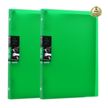 라이브잇 킹짐 TEFRENU 26공 바인더 노트 B5, 18개, 초록