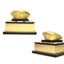 금속감사패 기념패 베레모상패 전역 축하 진급 상패 기념패-72394EA, 골드(부식판추가)