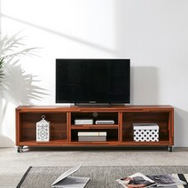 [에타홈] 거실 TV 장식장 TV대 AV장 이동식 거실장 모던 높은 티비다이, 진그레이