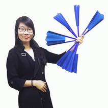 방과후마술도구 트릭부채-(파란색)(Trick Fan Blue) 어린이교육마술, 상세페이지 참조, 상세페이지 참조, 상세페이지 참조