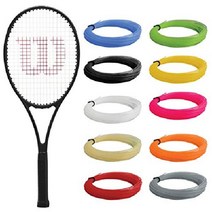 Wilson Pro Staff RF97 v13 Tennis Racquet 윌슨 프로 스태프 RF97 v13 테니스 라켓 (4 1/4 그립) 핑크 합성 내장 끈으로 묶여 - 로저 페, 블루 스트링, 4 1/2 quot